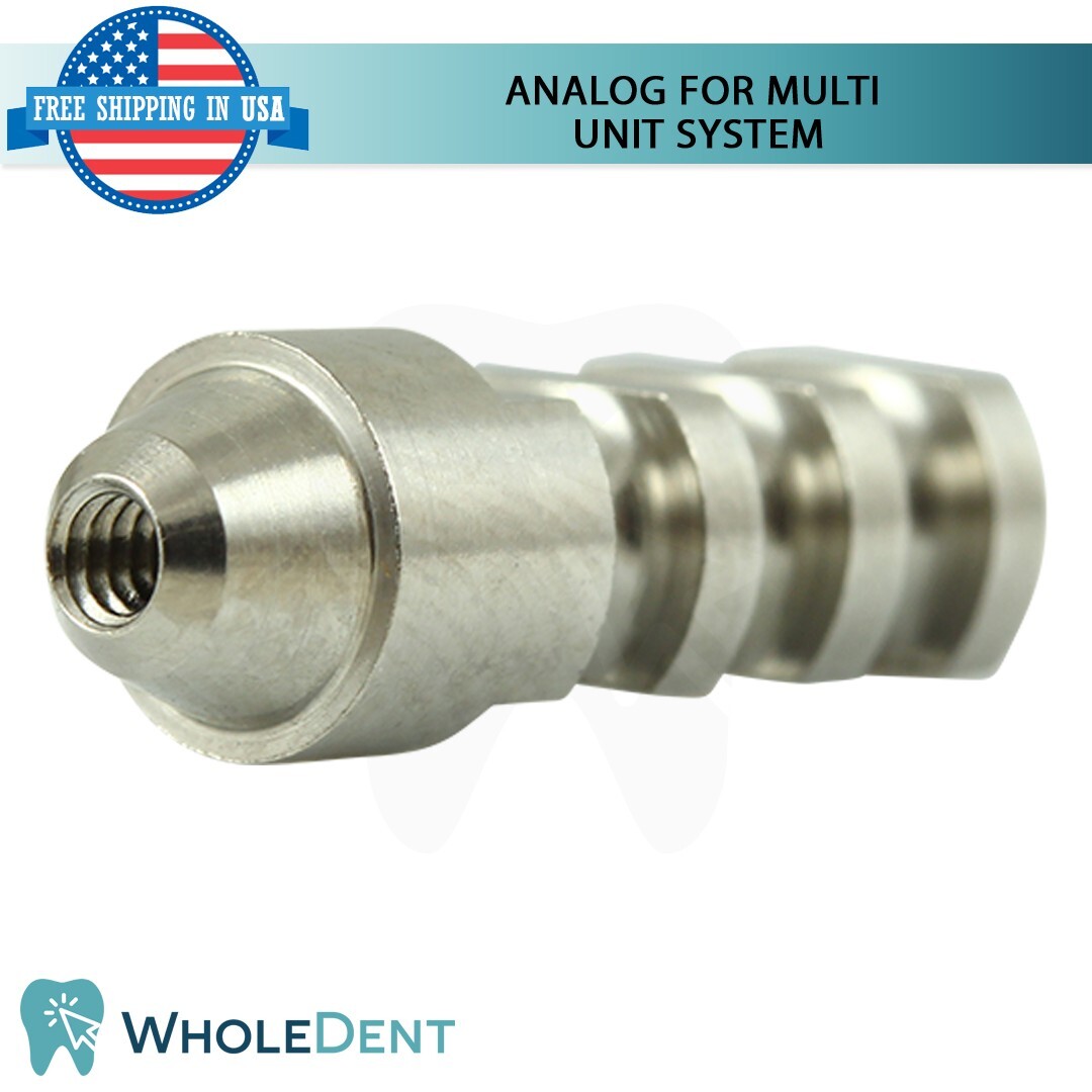 10x Analog For Straight And Angulated Multi Unit 1.6mm Abutment Dental