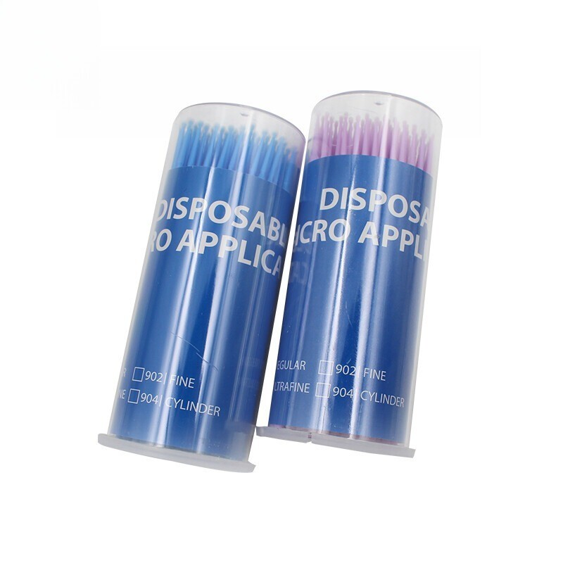 Disposable Makeup Eyelash Extension Removal Micro Applicator Brush Mascara