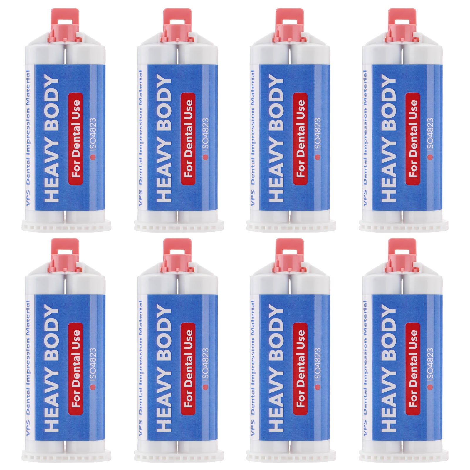 80Pcs Heavy Body Fast Rapid Set Impression Material 50mL Cartridges VPS PVS New