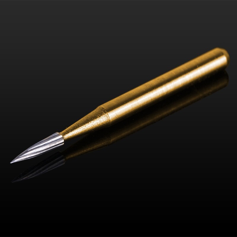 10pc FG7901 Dental Tungsten Carbide Gold Burs Polishing For High Speed Handpiece