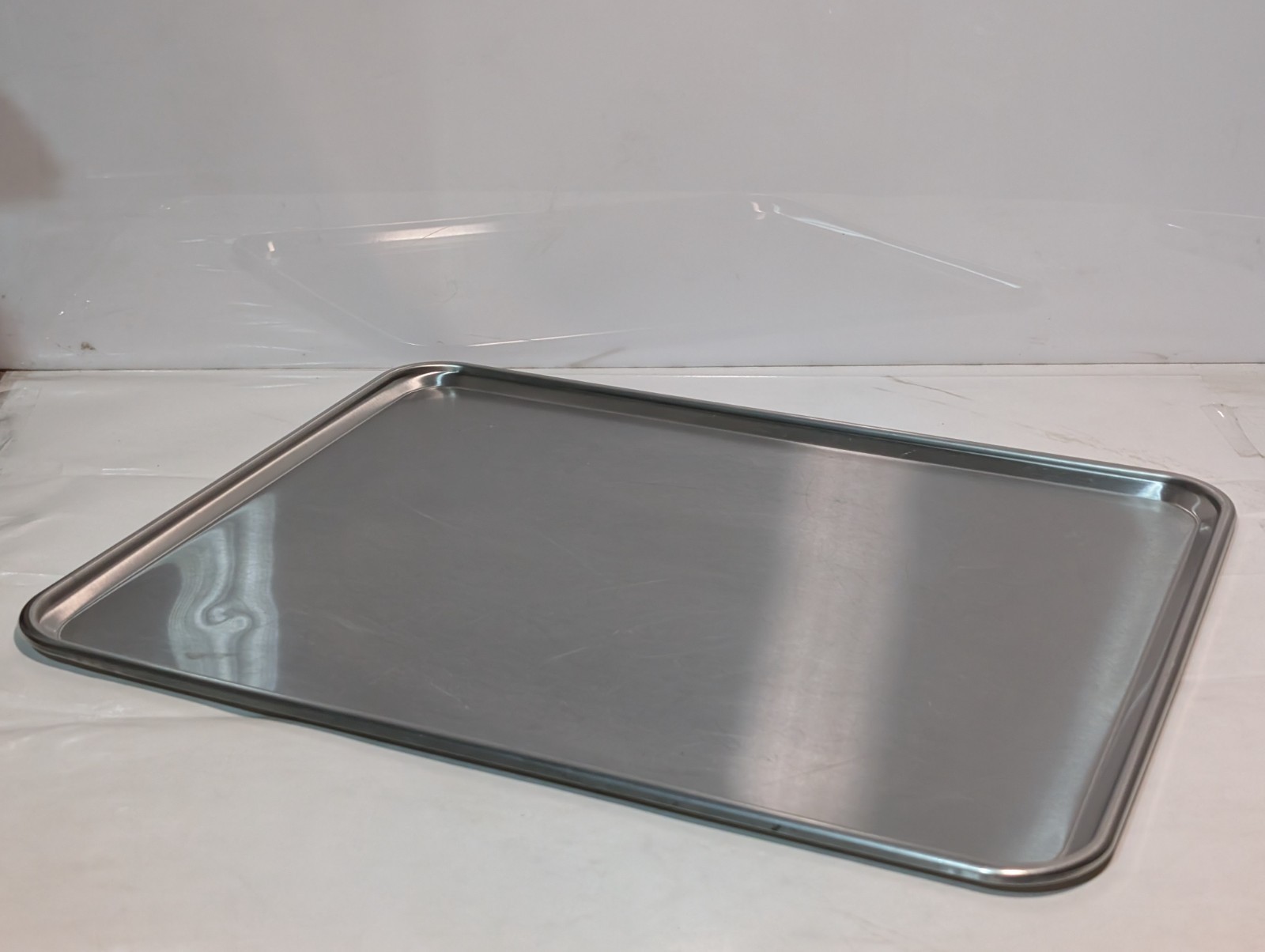 (3) stainless steel surgical trays: Blickman Polar Ware 25F & 1520, Pedigo #20