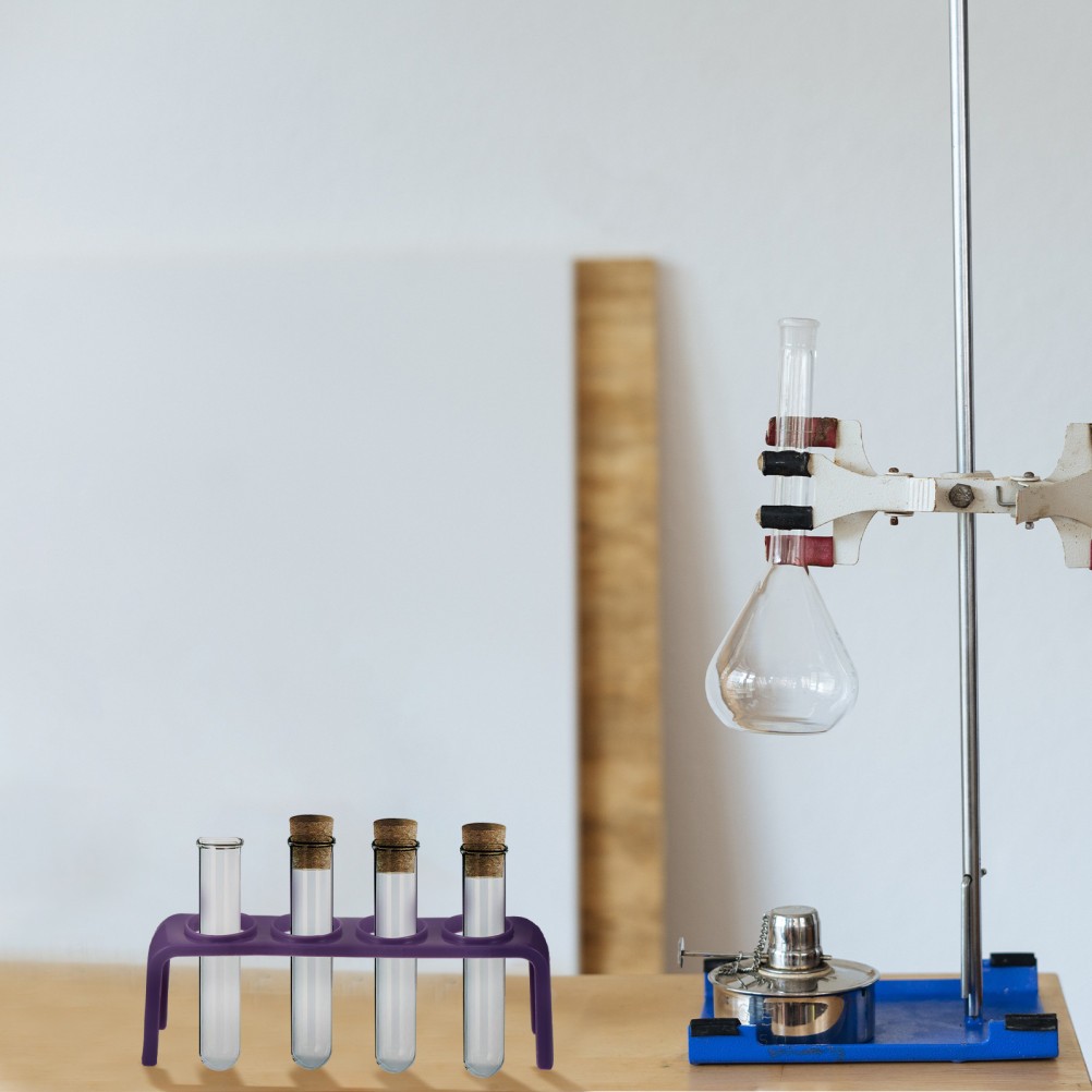 4pcs Test Tube Holders Test Tube Stands School Teaching Equipment