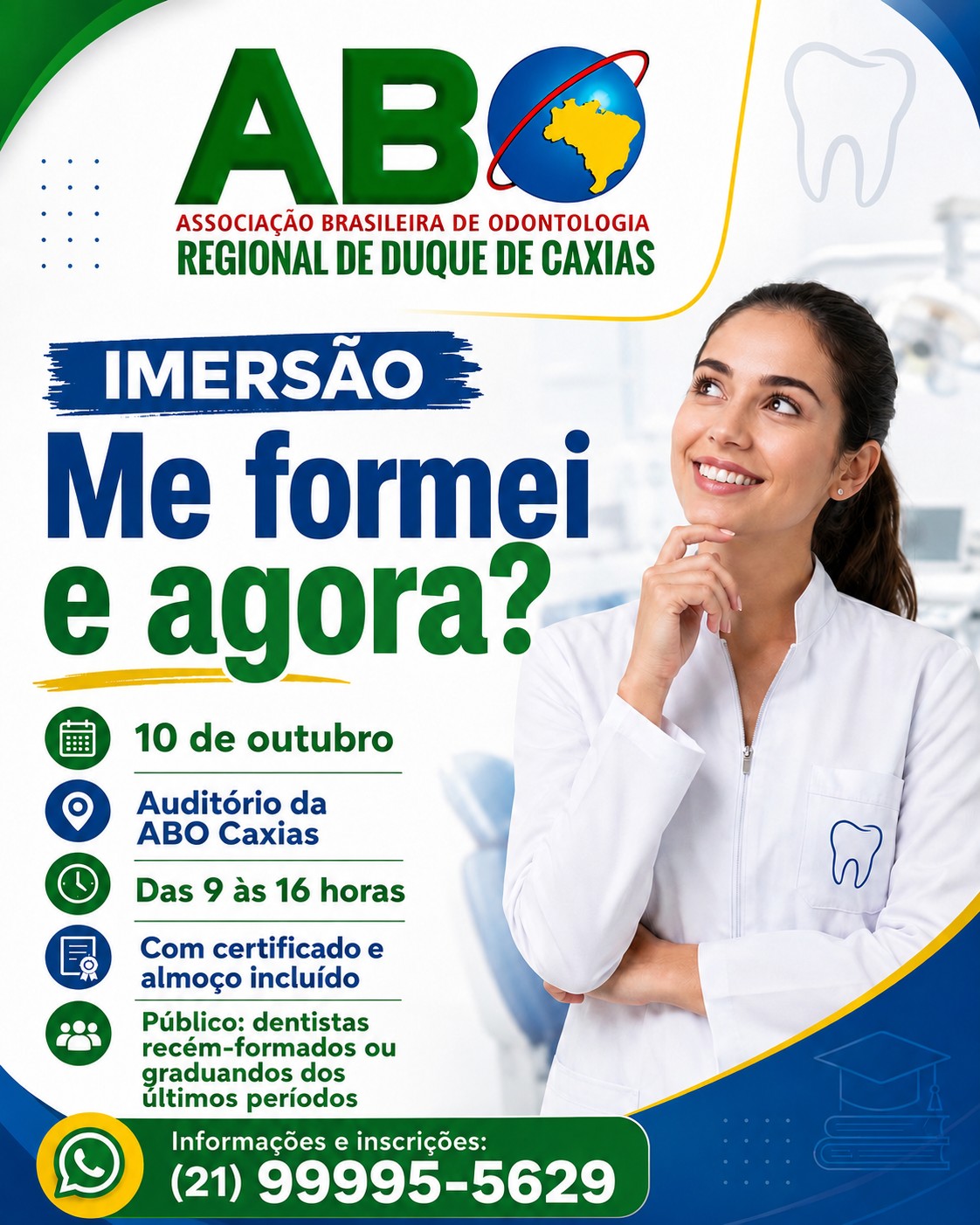 Material de divulgação da Imersão Me formei e agora?