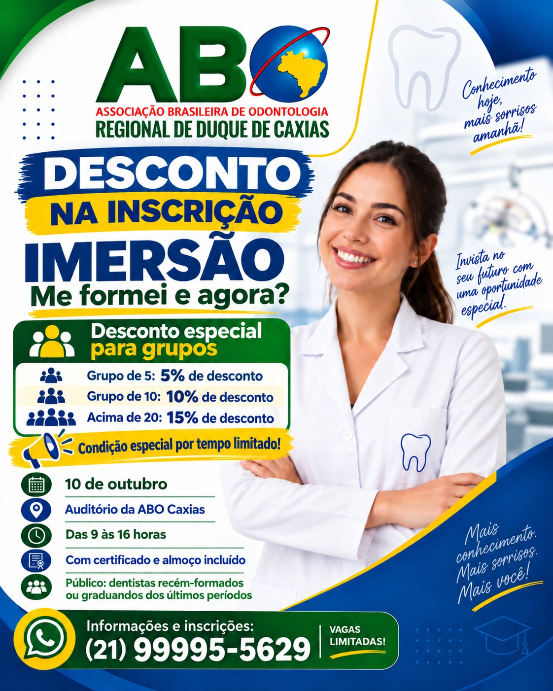Descontos para grupos